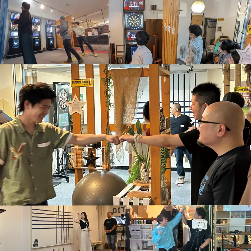 楽しそうなイベントの様子