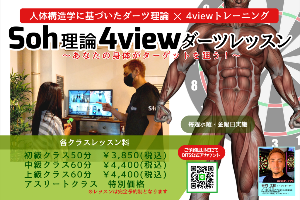 Soh理論4viewダーツレッスン